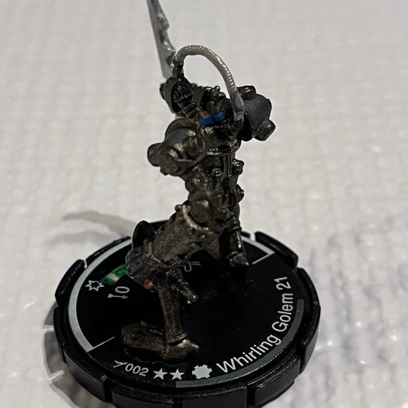 Mage Knight Limited Edition Shazardek Lancers Whirling Golem Figure - Picture 2 of 6